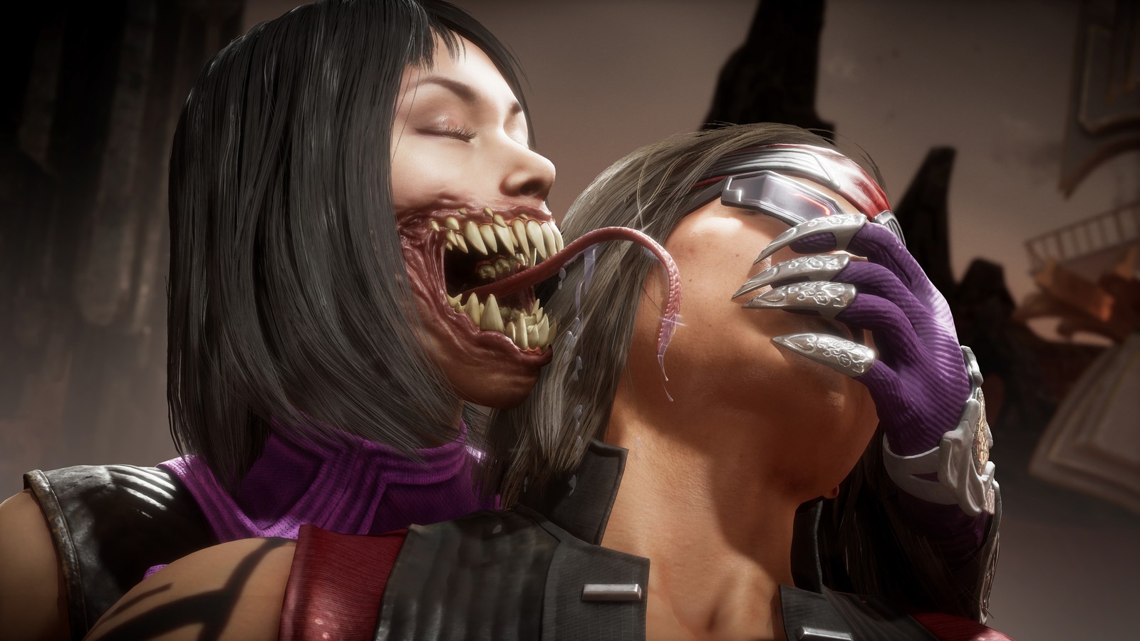 Lade mileena, mk11, mortal kombat 11, ultimativ, videospiel Hintergrund herunter