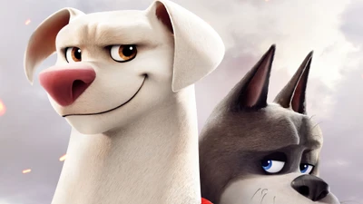 Krypto et Ace : Super-Animaux s'Unissent dans l'Aventure