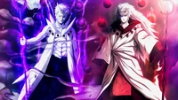 madara uchiha, obito uchiha, naruto anime, anime wallpaper