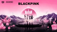 Blackpink dans une esthétique vibrante de PUBG Mobile