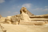 great sphinx of giza, ancient history, historic site, archaeological site, mortuary temple wallpaper