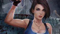 jill valentine, remake evil 3, remake, re3, video game wallpaper