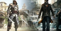 Choque épico de héroes: Watch Dogs y Assassin's Creed