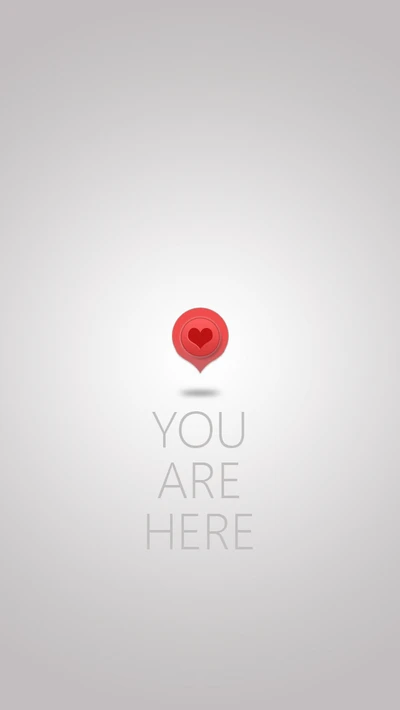 corazón, you are here