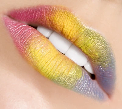 beautiful, colorful, lips