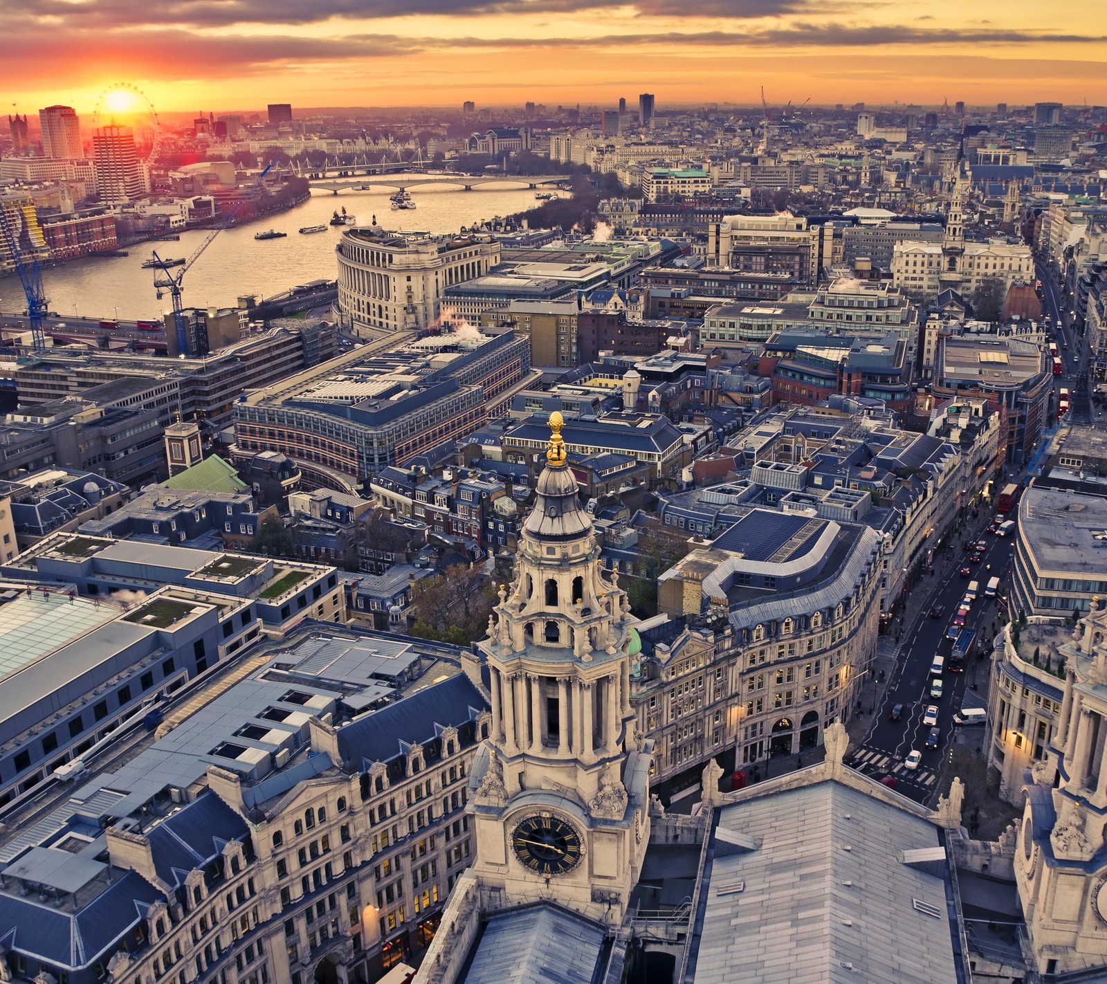 buildings, houses, landscape, london, millenuim wallpaper