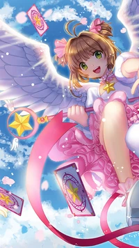 anime, cardcaptor sakura, sakura wallpaper