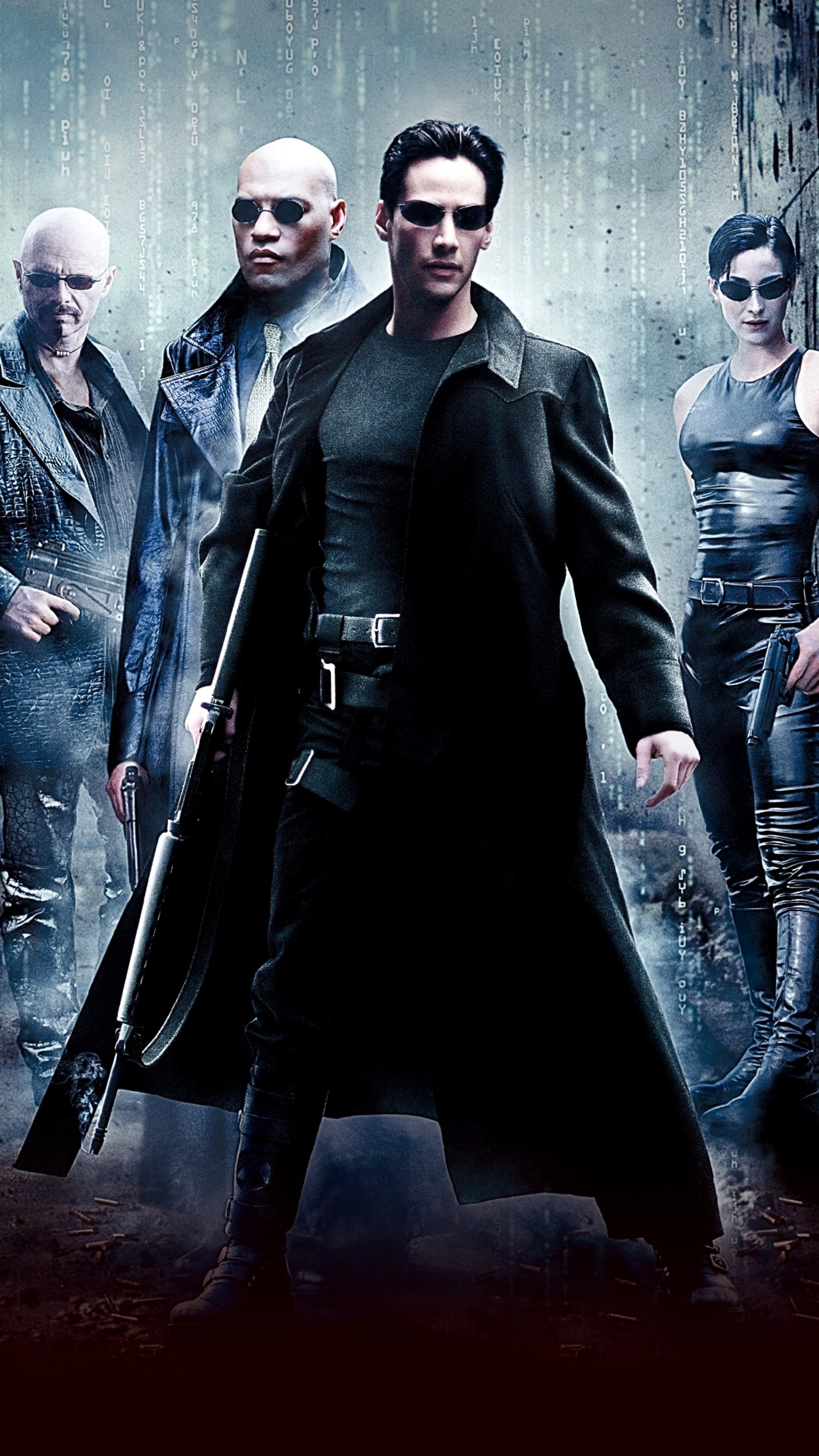 Uma imagem árabe de um grupo de pessoas em uma sala escura (1080x1920, morpheus, filmes, neo, a matriz)