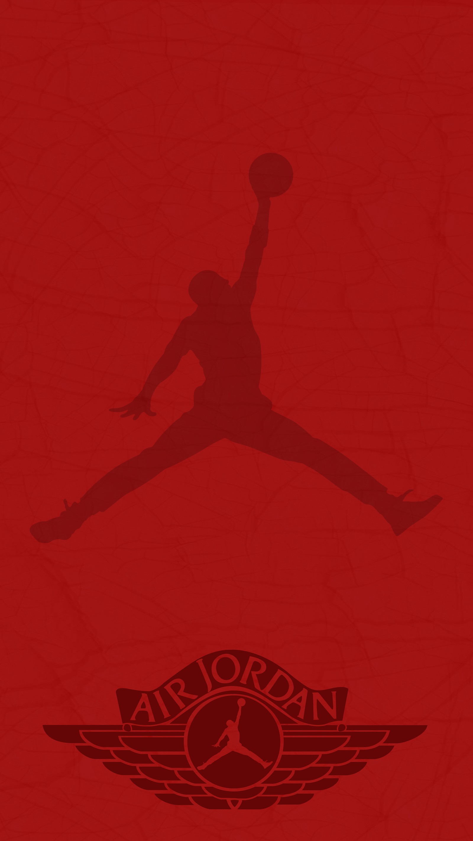 Nahaufnahme eines roten posters mit einem basketballspieler, der springt (air jordan, basquetbol, jordan, nba)