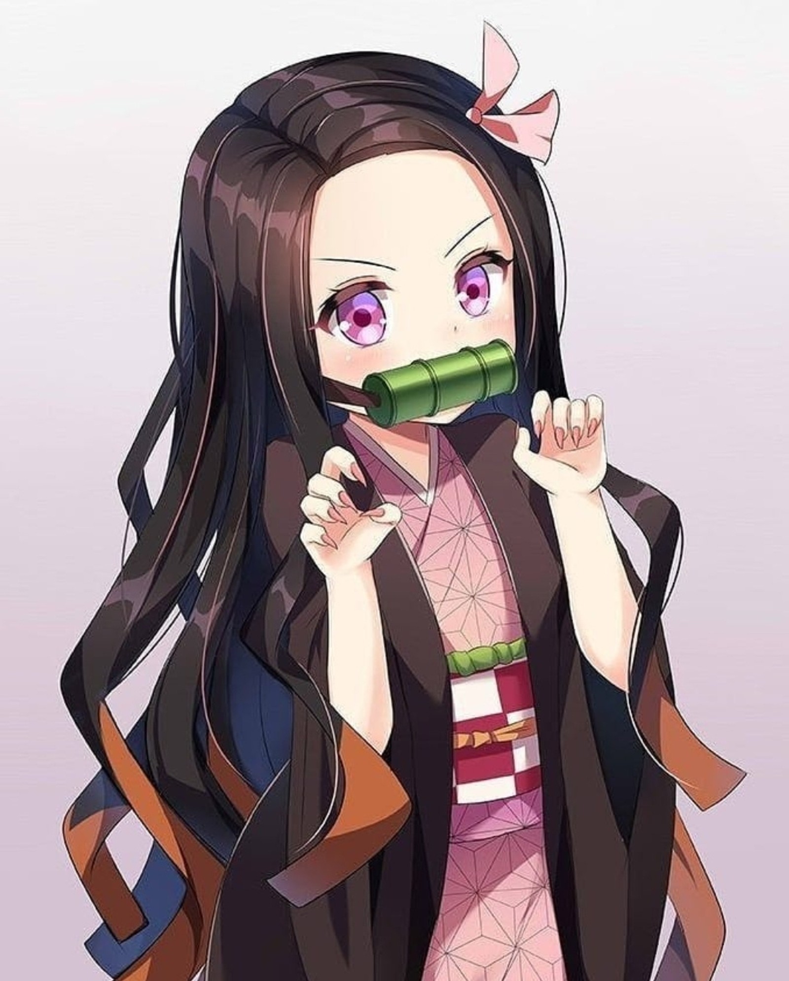 Téléchargez le fond d'écran demon slayer, nezuko