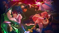 Naofumi Iwatani and Raphtalia in an Epic Battle: The Rising of the Shield Hero