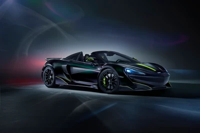 McLaren MSO 600LT Spider: Потрясающий суперкар 2020 года в темной элегантности