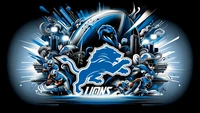 Detroit Lions: Bold Artistry Celebrating NFL Spirit