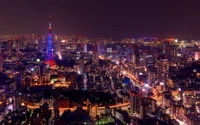 tokyo, city, cityscape, urban area, metropolis wallpaper