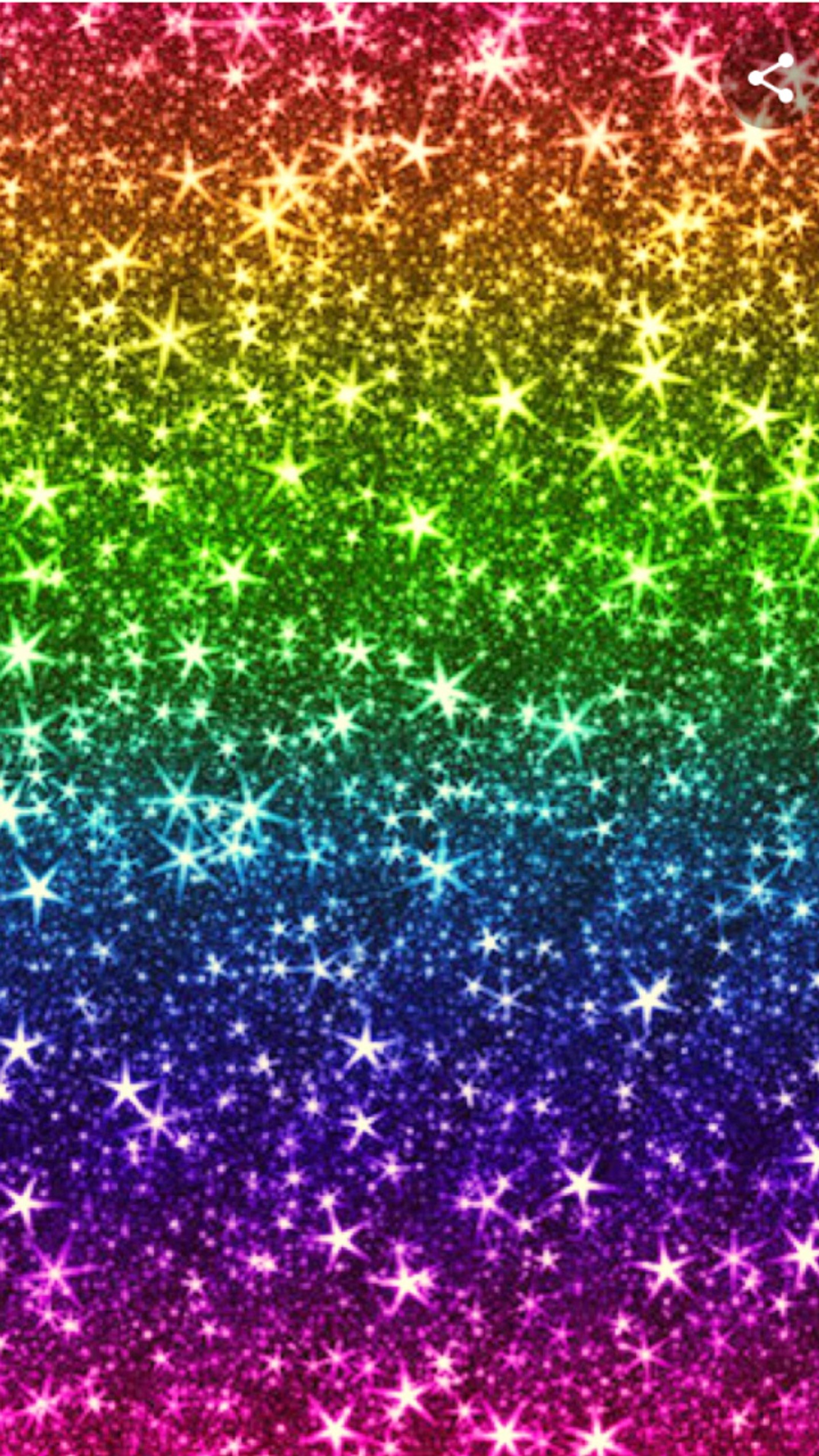 Regenbogenfarbener hintergrund mit sternen und glitzer (glitter, regenbogen, regenbogen glitter, rainbow sparkles, glitzer)