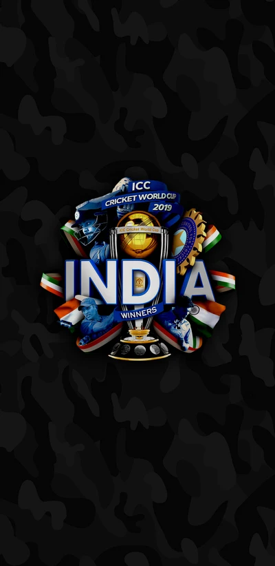 India's 2019 Cricket World Cup Victory: A Dark Camo Tribute