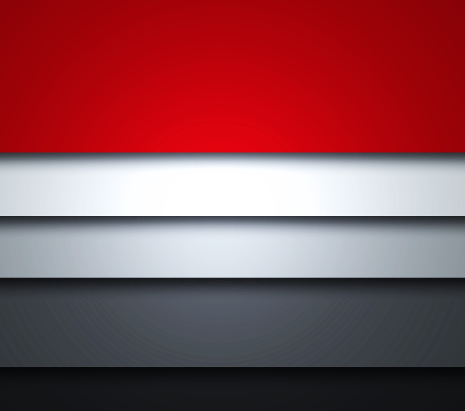 A red and white background with a silver strip (black, grey, red, simple, white)