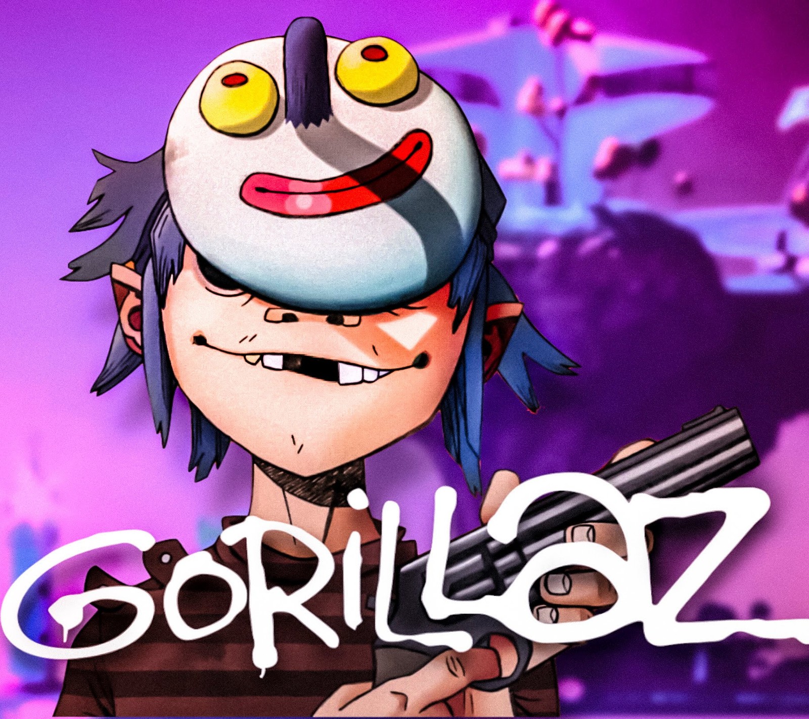 Lade gorillaz, musik Hintergrund herunter