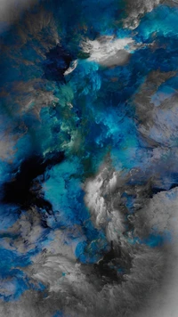 abstract, art, beauty, black, blue