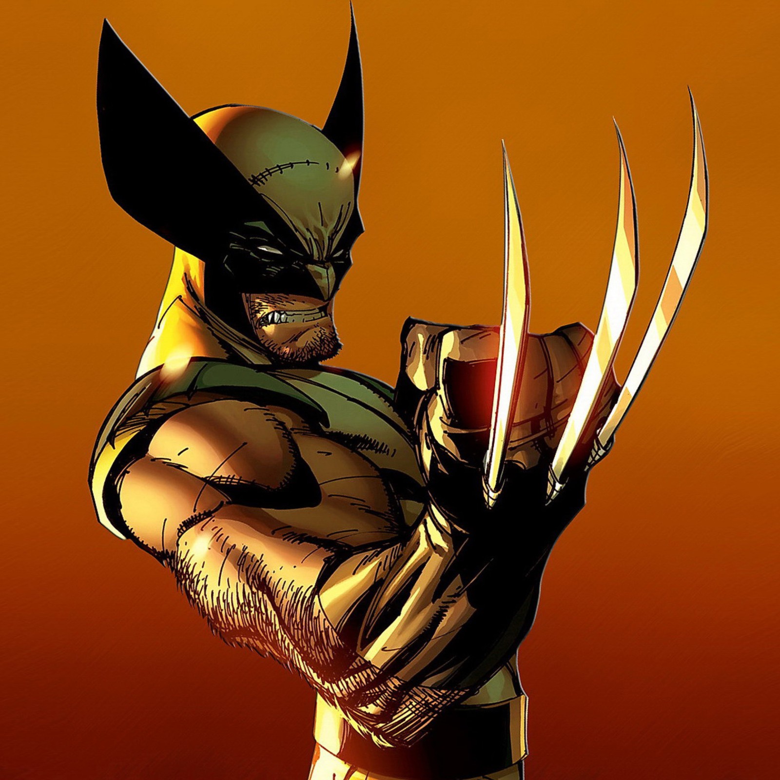 Wolverine sosteniendo un vaso de cerveza en su mano derecha (dibujos animados, entretenimiento, película, wolverine)