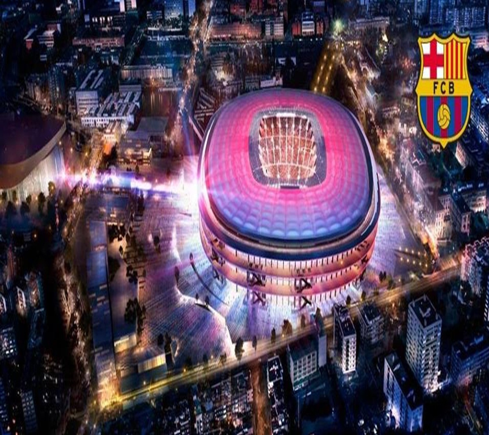 Descargar fondo de pantalla barcelona, barza, camp nou, fc barcelona, messi