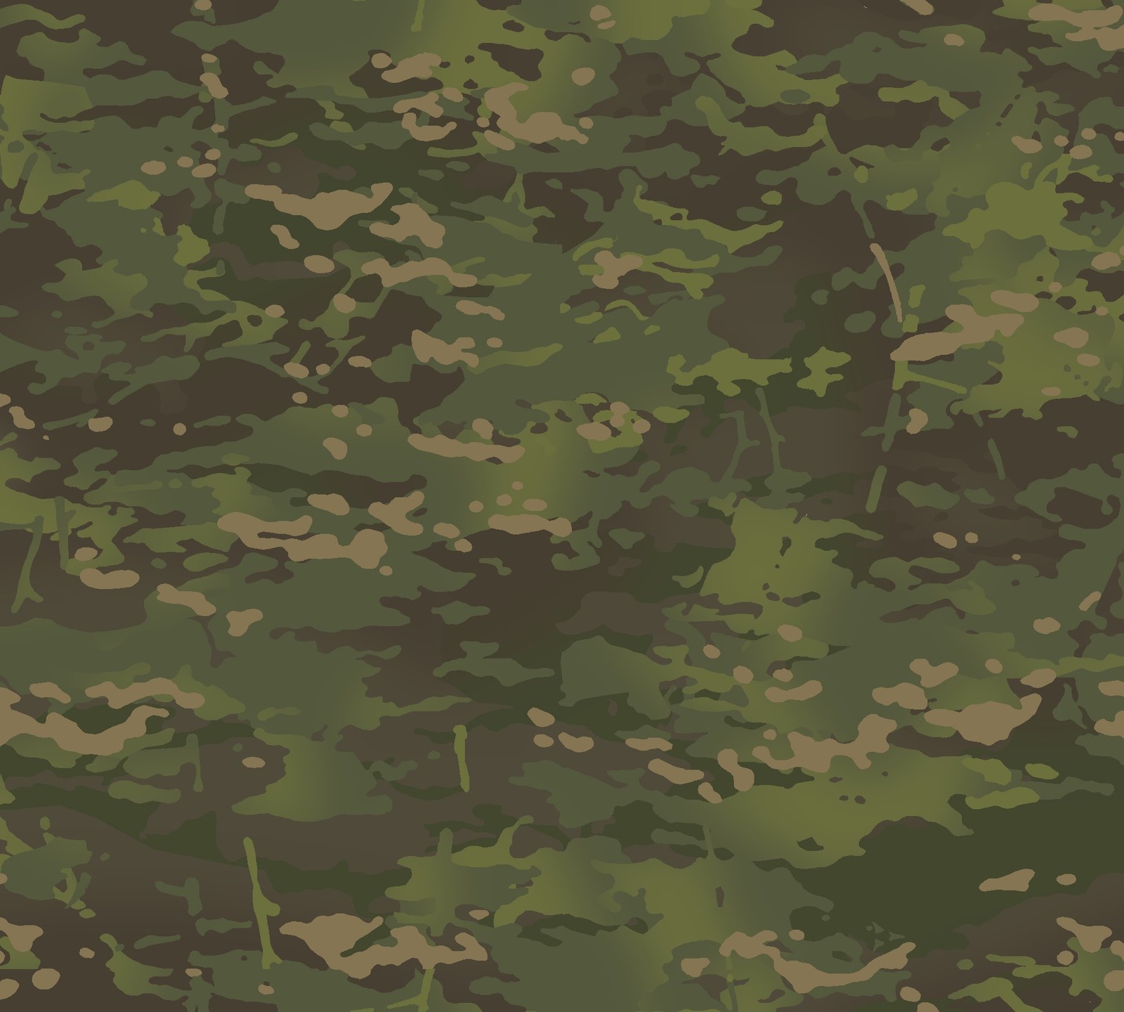 Nahaufnahme eines camouflage-musters auf grünem hintergrund (tarnung, militärische tarnung, grün, uniform, muster)