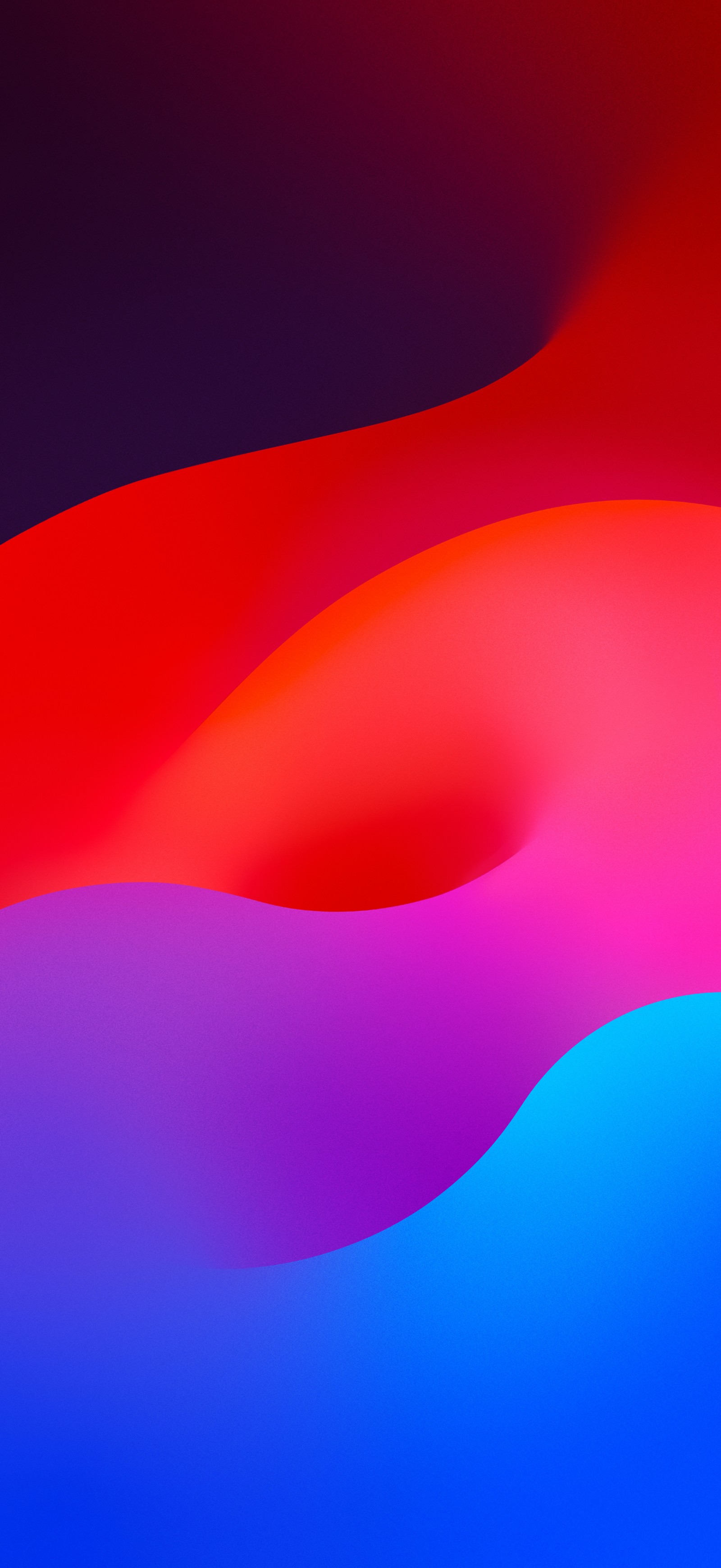 Abstract background with a red and blue wave (apples, ios, apple, ios 17, ios 14)