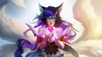 Ahri : Le renard à neuf queues énigmatique de League of Legends