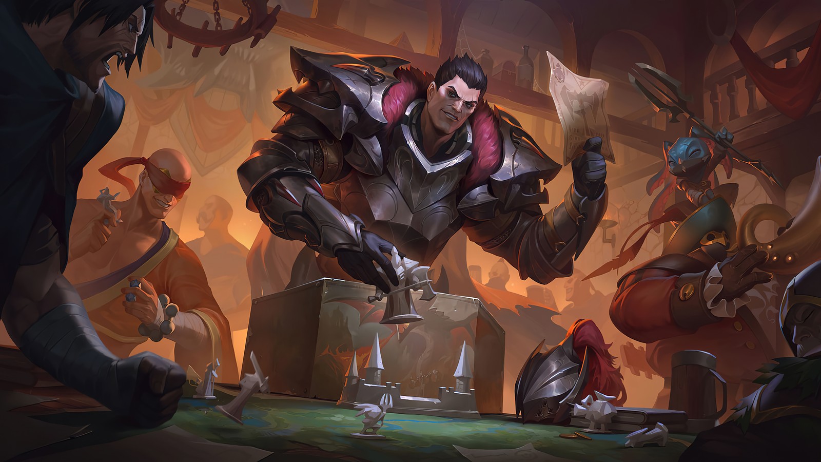 darius, rift master, lor, legends of runeterra, video game wallpaper