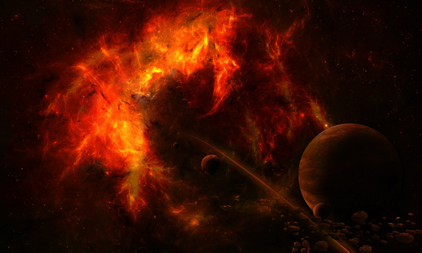 atmosphere, outer space, flame, cosmos, astronomical object wallpaper