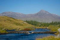 parque nacional, terras altas, formas montanhosas, montanha, wild