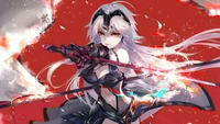 fate grand order, fgo, videojuego, serie fate, niñas de anime