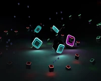 3d, effect wallpaper