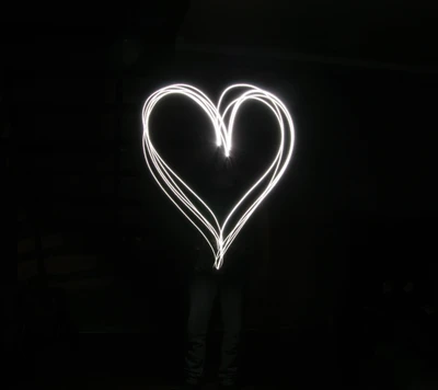 Radiant Heart of Light in Darkness