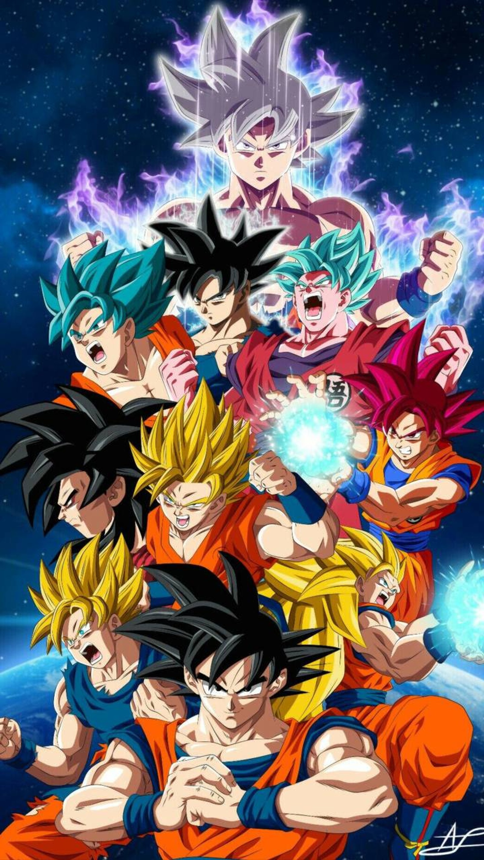 Descargar fondo de pantalla dragon ball z, animr