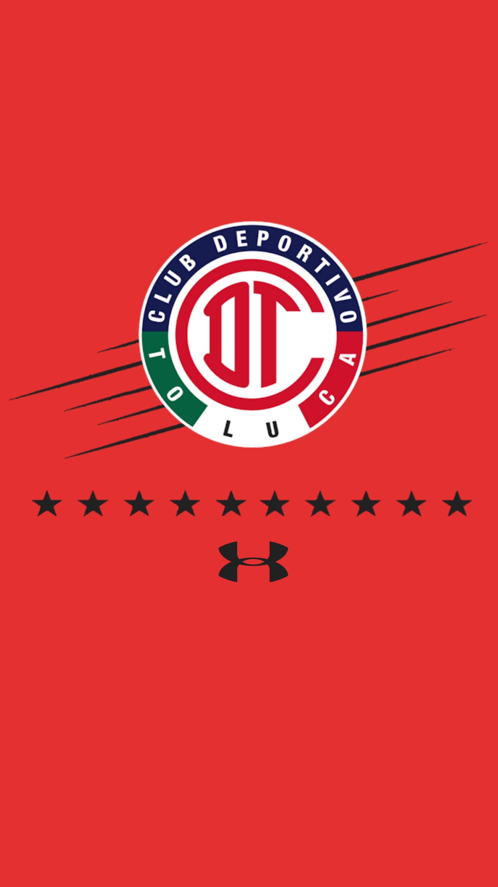 Lade hallo, logo club toluca, liebe Hintergrund herunter