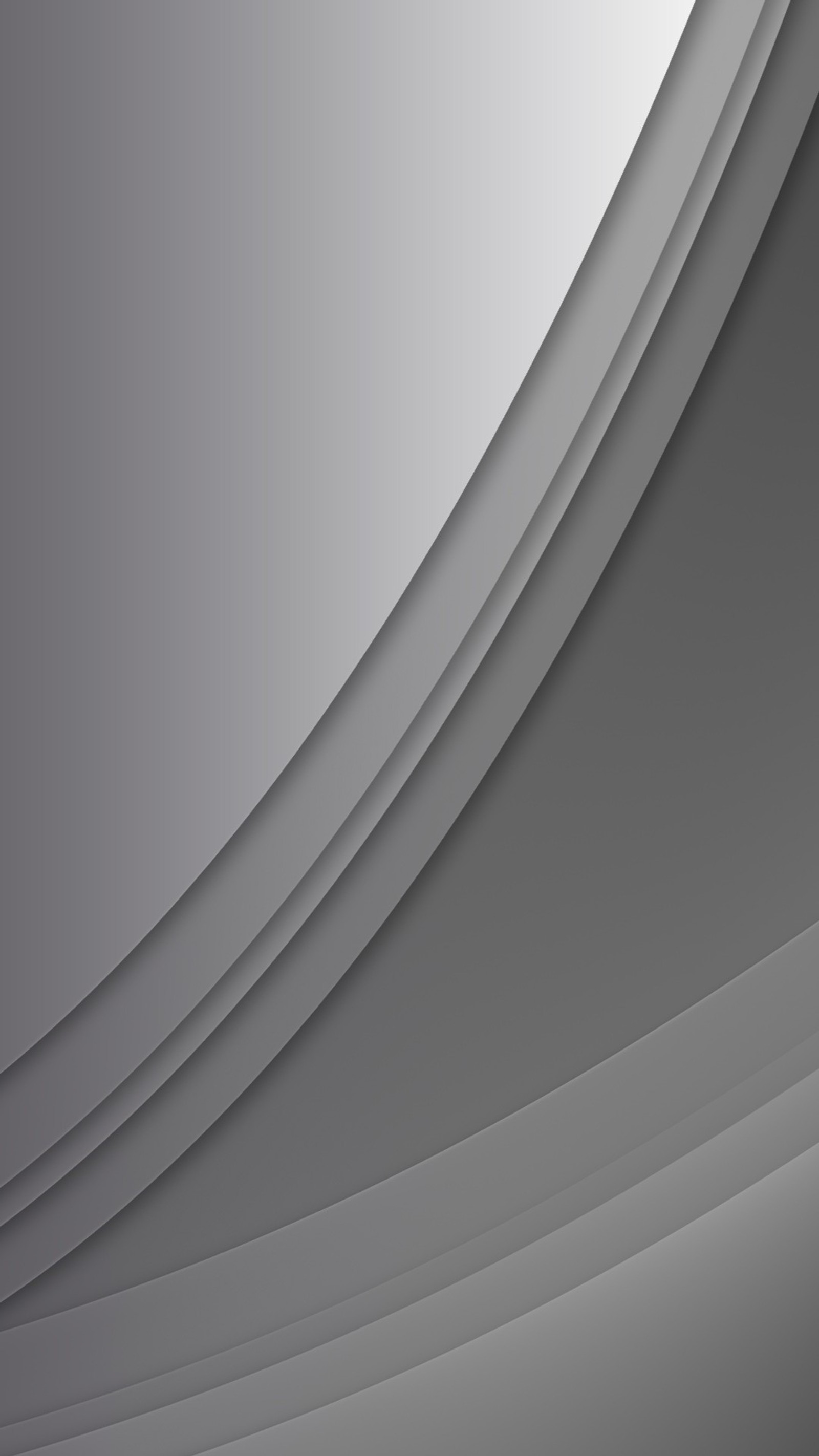 A close up of a gray and black background with curved lines (1080p, abstract, gray, hd, layers)