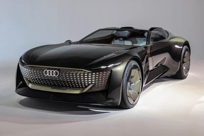 audi skysphere concept roadster, электромобили, футуристический, концепт кары, люксовые автомобили