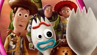 toy story 4, película, forky, woody, buzz lightyear