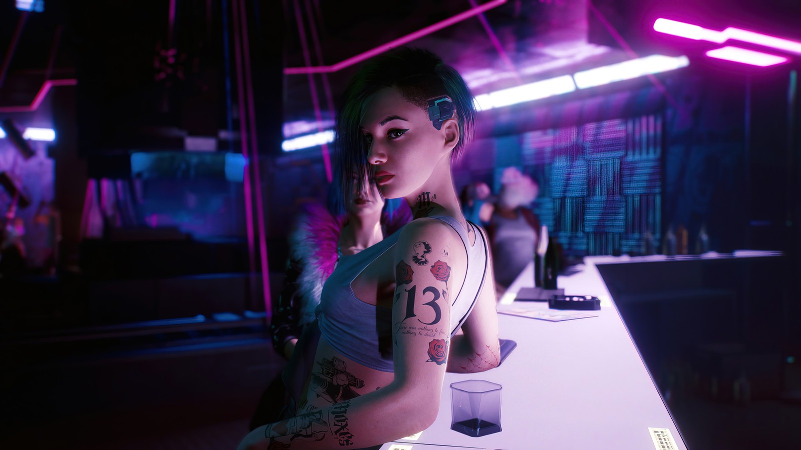 Скачать обои джуди альварес, judy alvarez, cyberpunk 2077, видеоигра