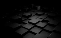 Symmetrical Monochrome Blocks in Darkness