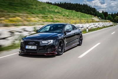 ABT Sportsline Audi RS5: A High-Performance Luxury Coupe on the Open Road