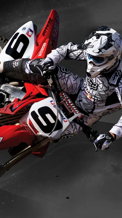 motocross, moto, motocicleta, cavaleiro