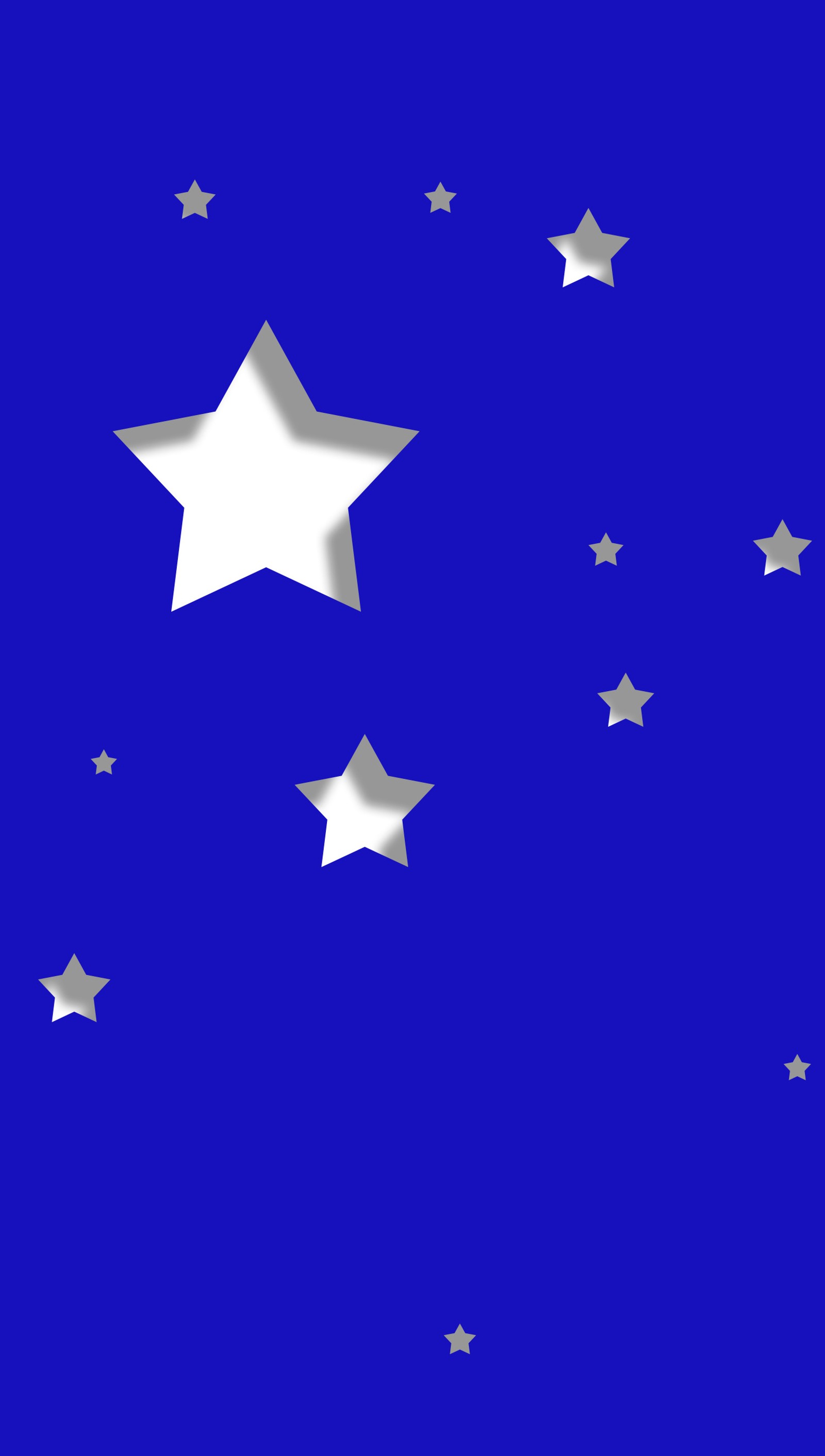 Um close de uma estrela em um fundo azul com estrelas brancas (azul, céu, estrela, estrelas, vilja)