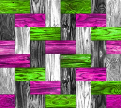 abstracto, verde, panelado, patrón, púrpura