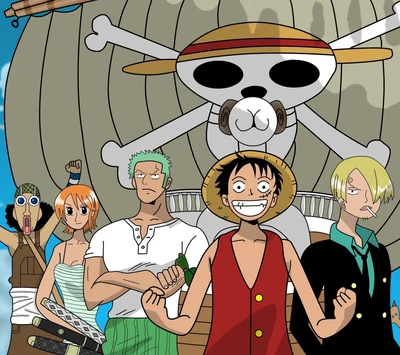 Piratas de Sombrero de Paja: La Aventura Espera en One Piece