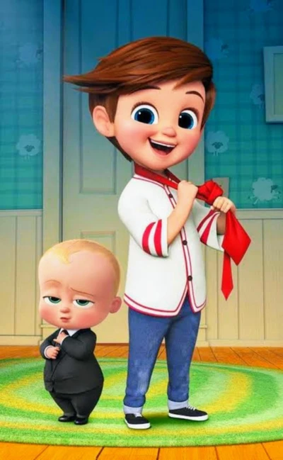 The Boss Baby and His Confident Companion