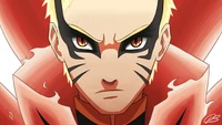 Naruto Uzumaki en Mode Baryon : Art de Transformation Intense