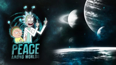 рик и морти, rick and morty, сериал, мир между мирами