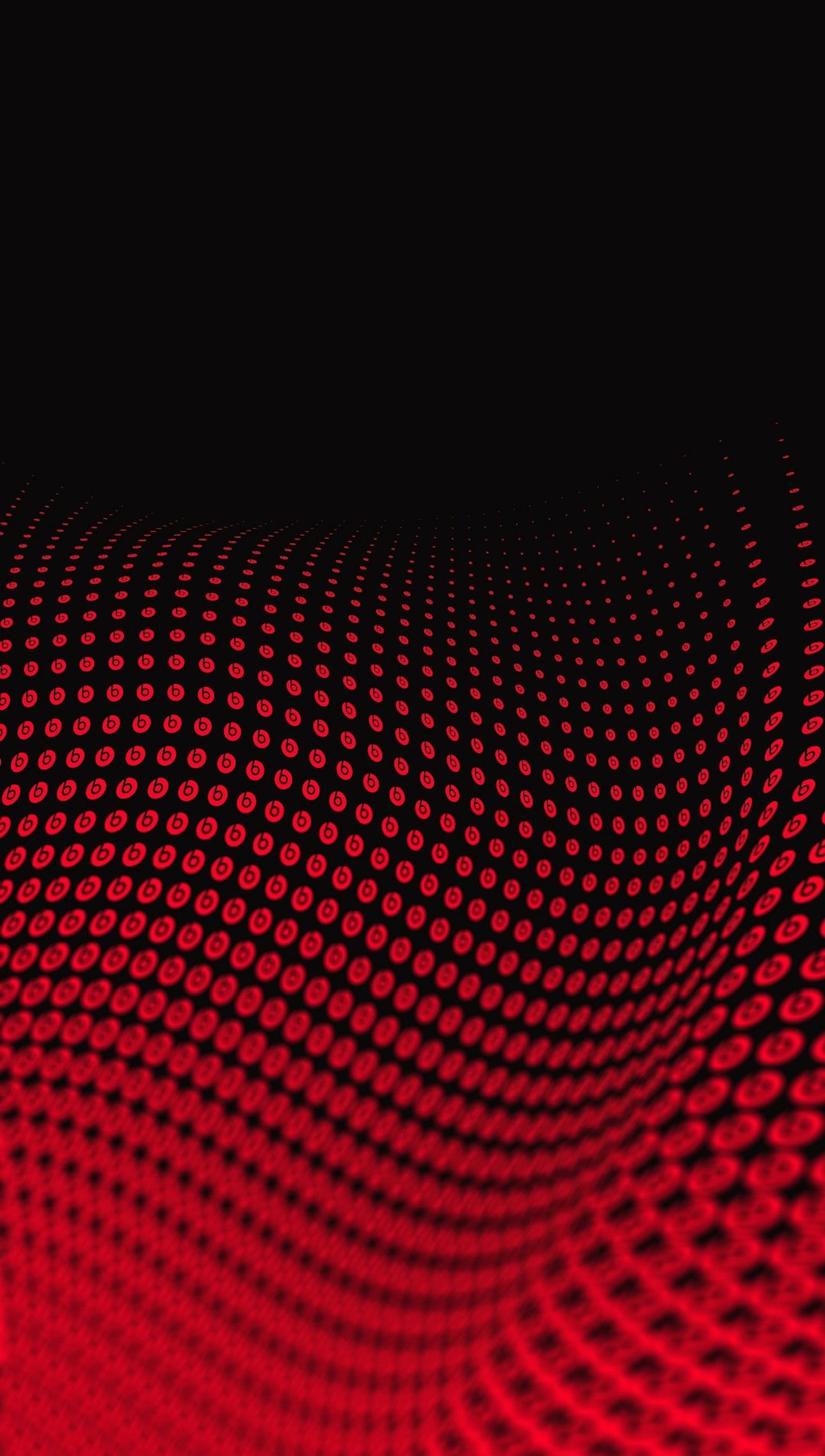 Un primer plano de un fondo rojo y negro con un patrón (3d, abstracto, rojo)